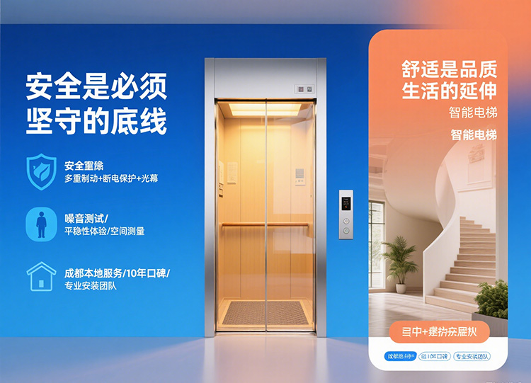 成都別墅電梯 安全舒適雙升級(jí)！成都別墅電梯選購避坑指南