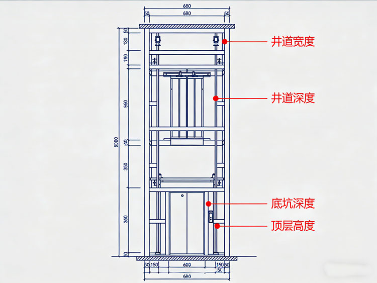 成都別墅電梯-cad圖紙 成都別墅電梯-cad圖紙